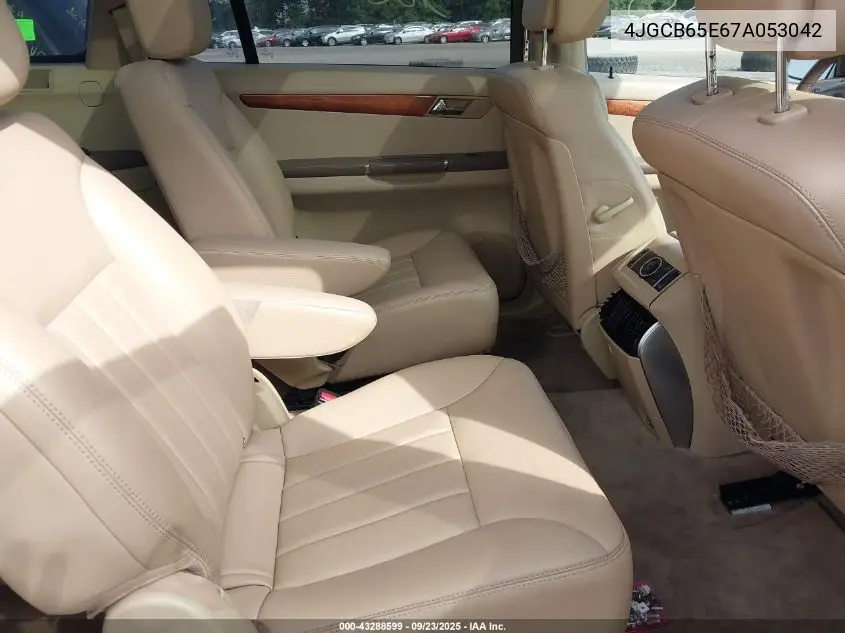 2007 Mercedes-Benz R 350 4Matic VIN: 4JGCB65E67A053042 Lot: 43288599