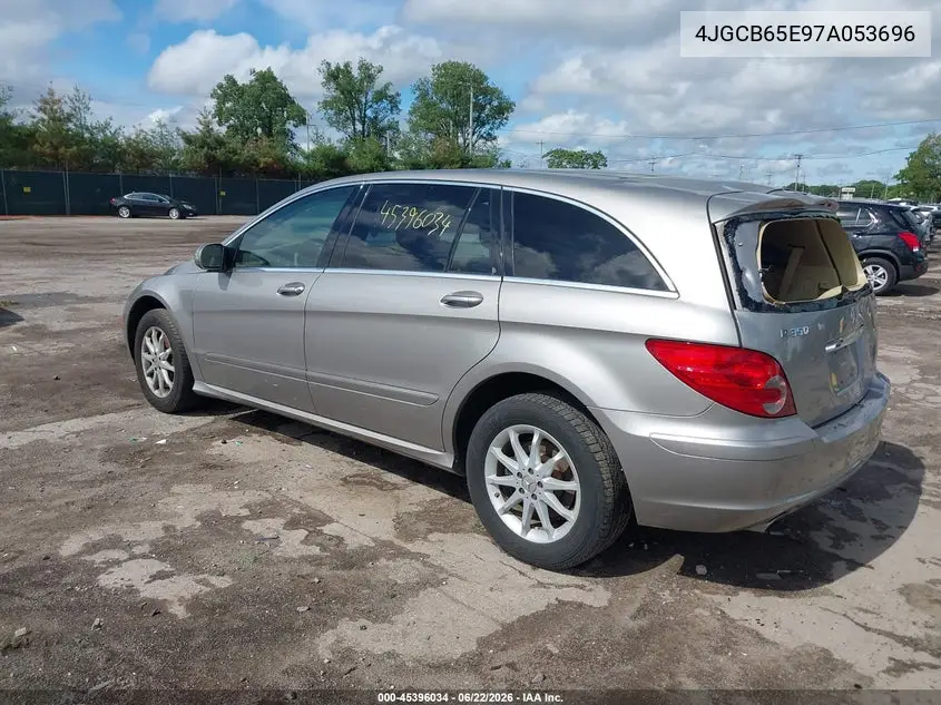 2007 Mercedes-Benz R 350 4Matic VIN: 4JGCB65E97A053696 Lot: 45396034