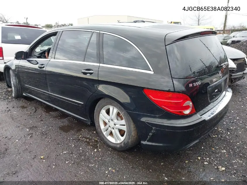 2008 Mercedes-Benz R 350 4Matic VIN: 4JGCB65E38A082340 Lot: 41788328