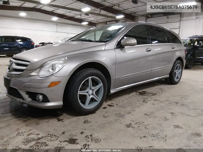 2008 Mercedes-Benz R 350 4Matic VIN: 4JGCB65E78A075679 Lot: 44467292