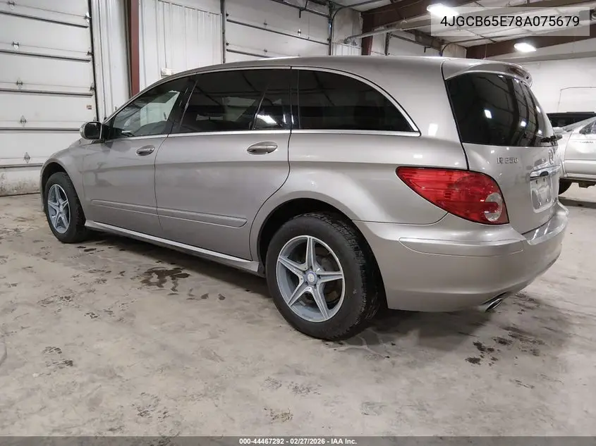 2008 Mercedes-Benz R 350 4Matic VIN: 4JGCB65E78A075679 Lot: 44467292