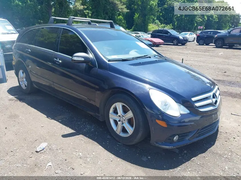 2008 Mercedes-Benz R-Class 3.5L VIN: 4JGCB65E68A072661 Lot: 45361412