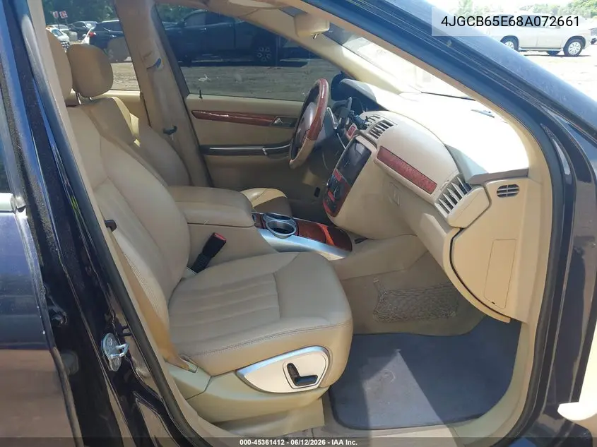 2008 Mercedes-Benz R-Class 3.5L VIN: 4JGCB65E68A072661 Lot: 45361412