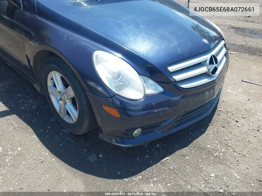 2008 Mercedes-Benz R-Class 3.5L VIN: 4JGCB65E68A072661 Lot: 45361412