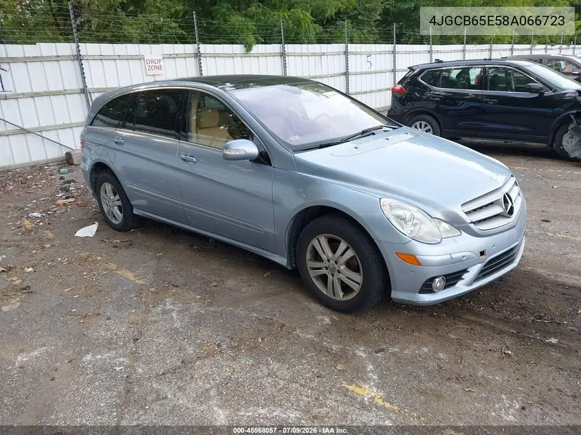 2008 Mercedes-Benz R-Class 3.5L VIN: 4JGCB65E58A066723 Lot: 45568057