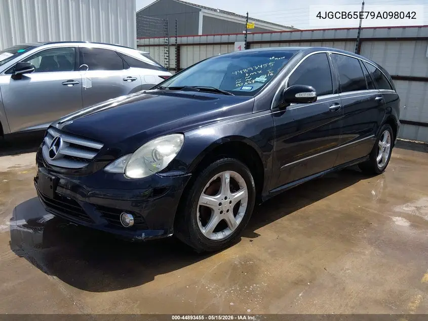 2009 Mercedes-Benz R 350 4Matic VIN: 4JGCB65E79A098042 Lot: 44893455
