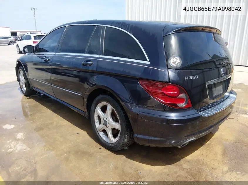 2009 Mercedes-Benz R 350 4Matic VIN: 4JGCB65E79A098042 Lot: 44893455