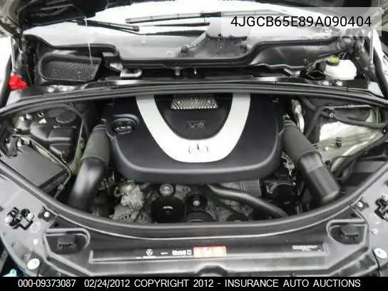 2009 Mercedes-Benz R350 R Class VIN: 4JGCB65E89A090404 Lot: 9373087