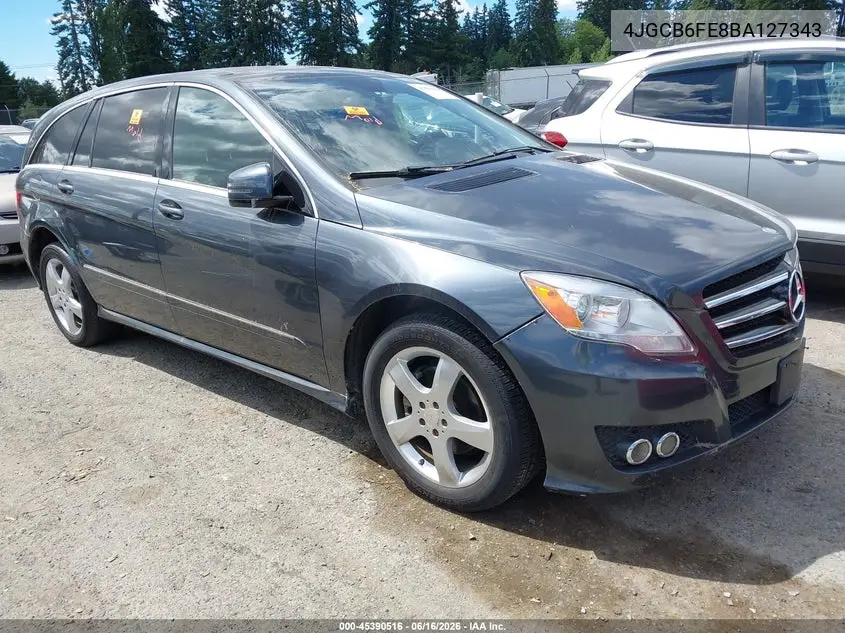 2011 Mercedes-Benz R 350 4Matic VIN: 4JGCB6FE8BA127343 Lot: 45390516