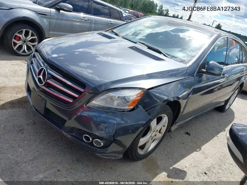 2011 Mercedes-Benz R 350 4Matic VIN: 4JGCB6FE8BA127343 Lot: 45390516