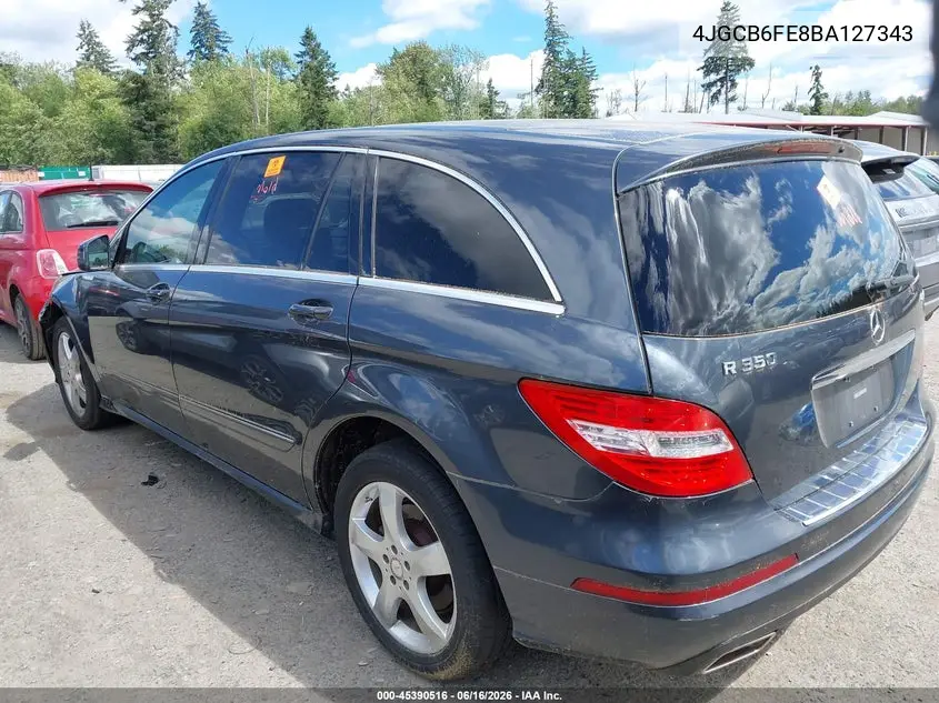 2011 Mercedes-Benz R 350 4Matic VIN: 4JGCB6FE8BA127343 Lot: 45390516