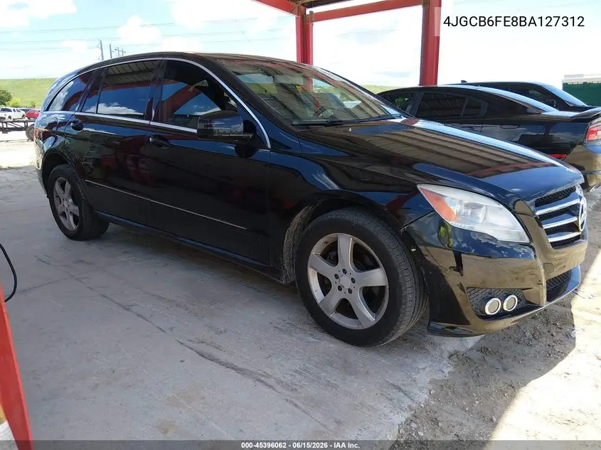 2011 Mercedes-Benz R 350 4Matic VIN: 4JGCB6FE8BA127312 Lot: 45396062