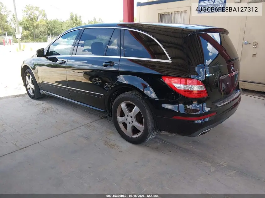 2011 Mercedes-Benz R 350 4Matic VIN: 4JGCB6FE8BA127312 Lot: 45396062