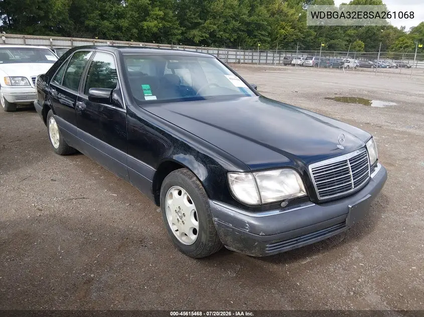 1995 Mercedes-Benz S 320W VIN: WDBGA32E8SA261068 Lot: 45615468