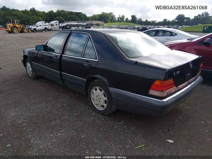1995 Mercedes-Benz S 320W VIN: WDBGA32E8SA261068 Lot: 45615468