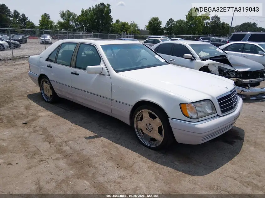 1996 Mercedes-Benz S 320W VIN: WDBGA32E7TA319043 Lot: 45494866