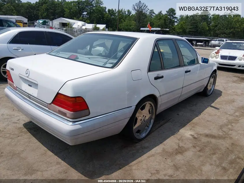 1996 Mercedes-Benz S 320W VIN: WDBGA32E7TA319043 Lot: 45494866