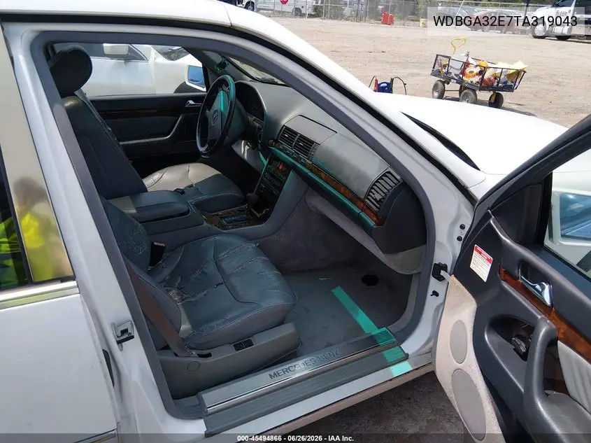 1996 Mercedes-Benz S 320W VIN: WDBGA32E7TA319043 Lot: 45494866