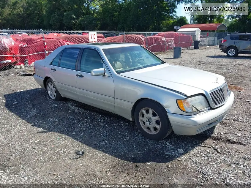 1997 Mercedes-Benz S 420 VIN: WDBGA43E3VA328989 Lot: 45381617