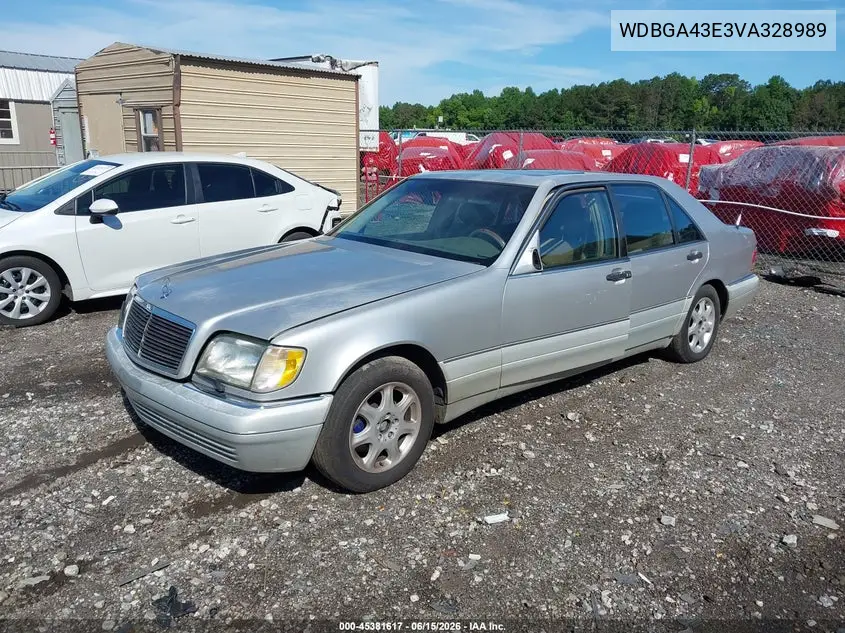 1997 Mercedes-Benz S 420 VIN: WDBGA43E3VA328989 Lot: 45381617