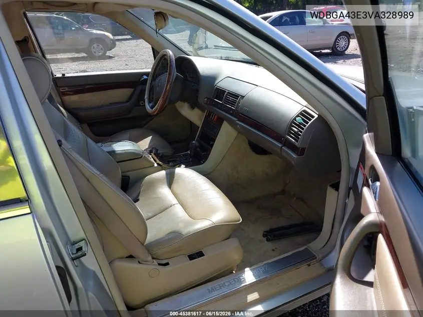 1997 Mercedes-Benz S 420 VIN: WDBGA43E3VA328989 Lot: 45381617