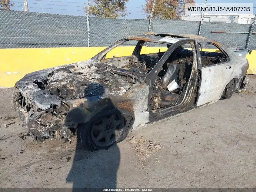 WDBNG83J54A407735 2004 Mercedes-Benz S 430 4Matic