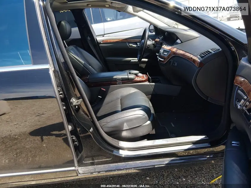 2007 Mercedes-Benz S 550 VIN: WDDNG71X37A073864 Lot: 45429146