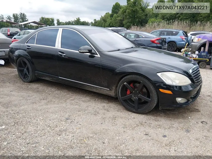 2007 Mercedes-Benz S 550 VIN: WDDNG71X97A043221 Lot: 45577594
