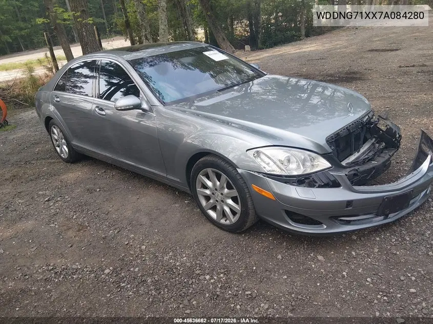 2007 Mercedes-Benz S 550 VIN: WDDNG71XX7A084280 Lot: 45636662