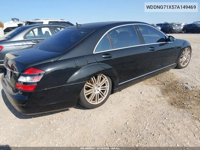 2007 Mercedes-Benz S 550 VIN: WDDNG71X57A149469 Lot: 45655331