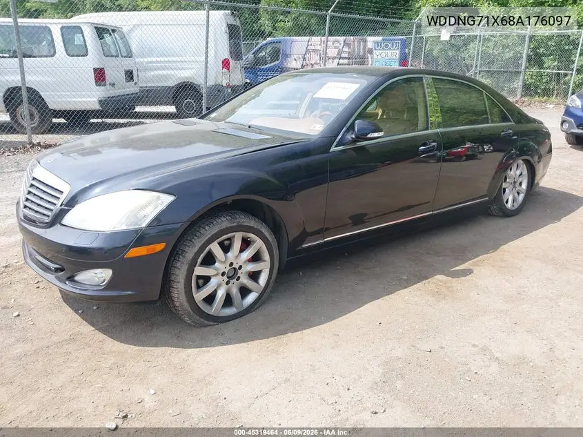 2008 Mercedes-Benz S 550 VIN: WDDNG71X68A176097 Lot: 45319464