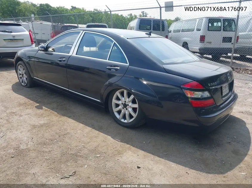 2008 Mercedes-Benz S 550 VIN: WDDNG71X68A176097 Lot: 45319464