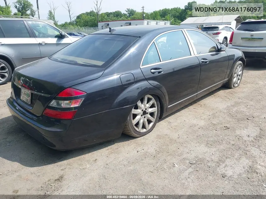 2008 Mercedes-Benz S 550 VIN: WDDNG71X68A176097 Lot: 45319464