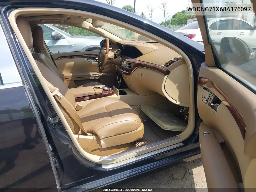 2008 Mercedes-Benz S 550 VIN: WDDNG71X68A176097 Lot: 45319464