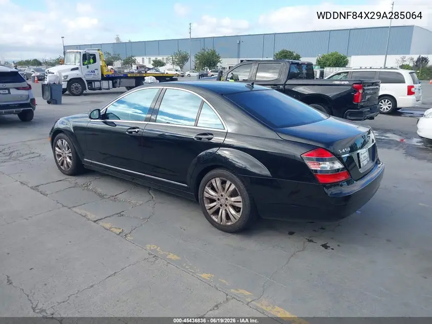 2009 Mercedes-Benz S 450 4Matic VIN: WDDNF84X29A285064 Lot: 45436836