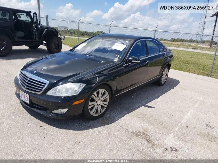 2009 Mercedes-Benz S 550 4Matic VIN: WDDNG86X09A266927 Lot: 45628577