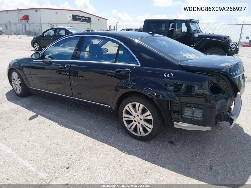 2009 Mercedes-Benz S 550 4Matic VIN: WDDNG86X09A266927 Lot: 45628577