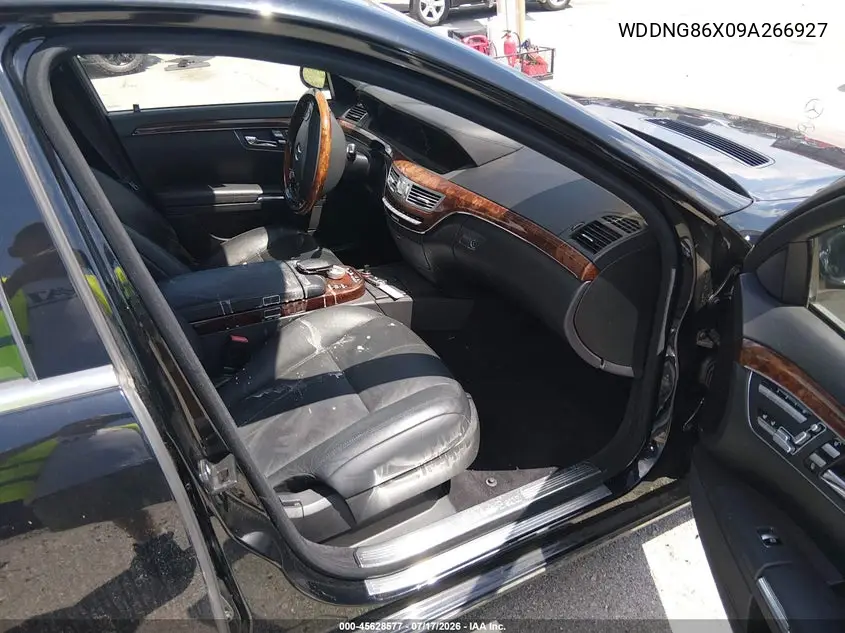 2009 Mercedes-Benz S 550 4Matic VIN: WDDNG86X09A266927 Lot: 45628577