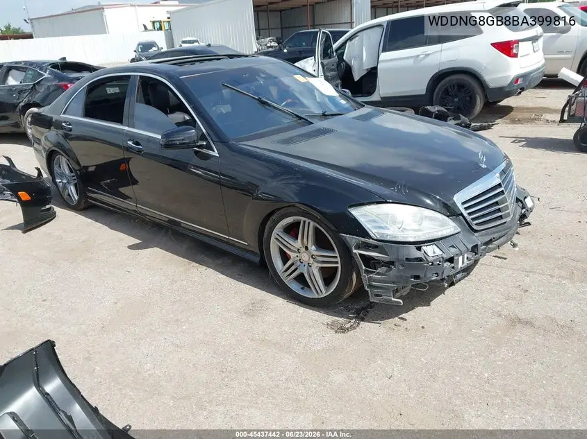 WDDNG8GB8BA399816 2011 Mercedes-Benz S 550 4Matic