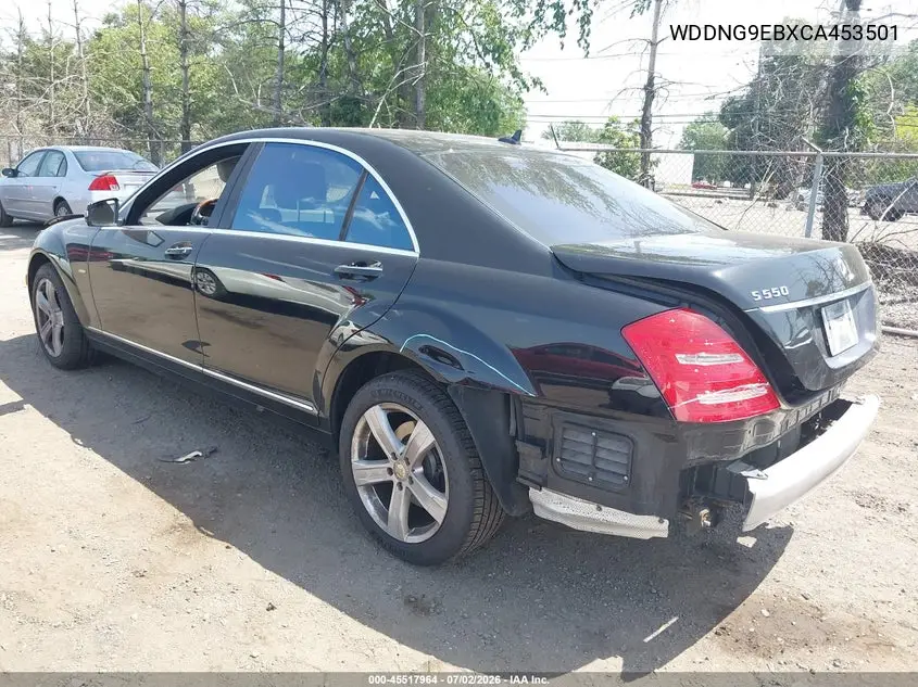 2012 Mercedes-Benz S 550 4Matic VIN: WDDNG9EBXCA453501 Lot: 45517964