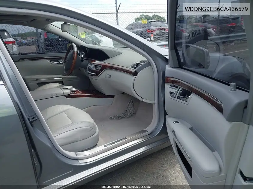 2012 Mercedes-Benz S 550 4Matic VIN: WDDNG9EB6CA436579 Lot: 45610161