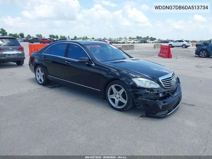 2013 Mercedes-Benz S 550 VIN: WDDNG7DB6DA513734 Lot: 45272835