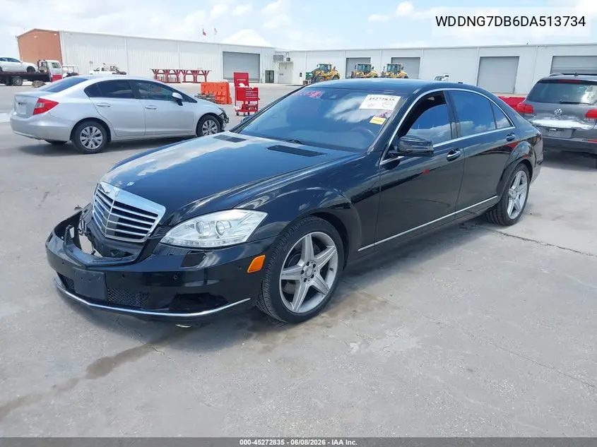 2013 Mercedes-Benz S 550 VIN: WDDNG7DB6DA513734 Lot: 45272835