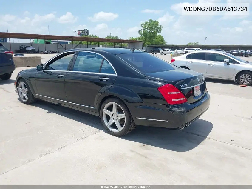 2013 Mercedes-Benz S 550 VIN: WDDNG7DB6DA513734 Lot: 45272835