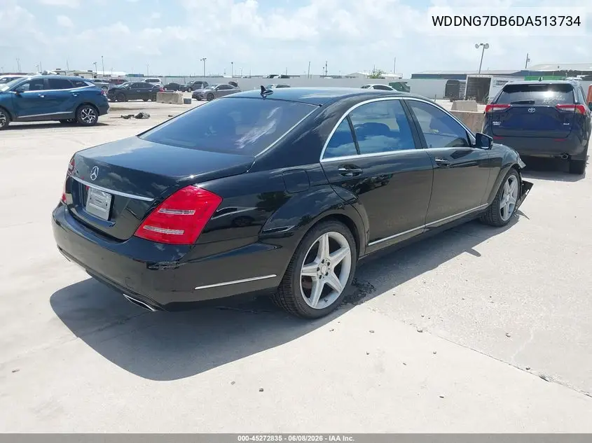 2013 Mercedes-Benz S 550 VIN: WDDNG7DB6DA513734 Lot: 45272835