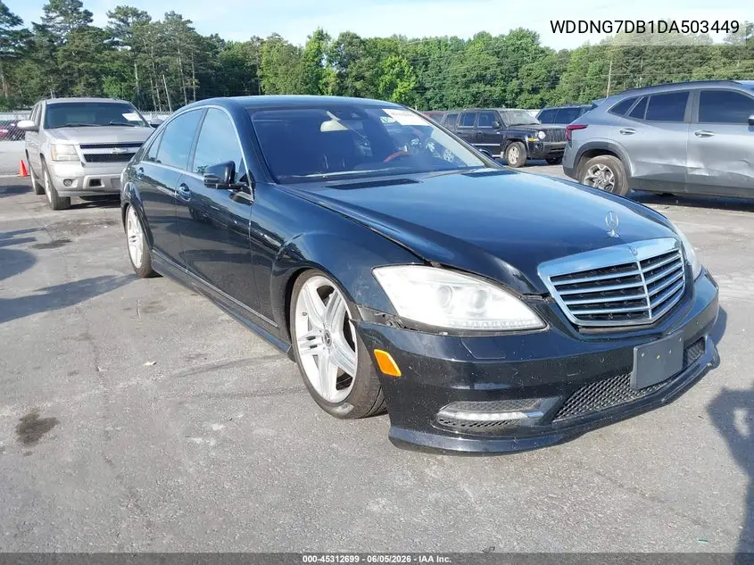 2013 Mercedes-Benz S 550 VIN: WDDNG7DB1DA503449 Lot: 45312699