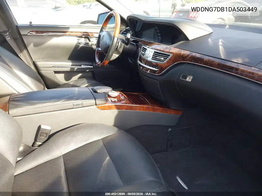 2013 Mercedes-Benz S 550 VIN: WDDNG7DB1DA503449 Lot: 45312699