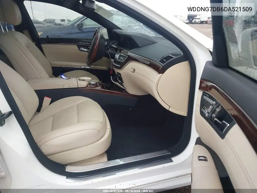 2013 Mercedes-Benz S 550 VIN: WDDNG7DB6DA521509 Lot: 45387529