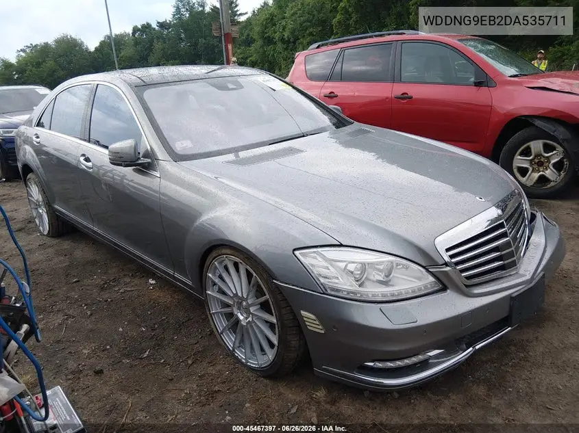 2013 Mercedes-Benz S 550 4Matic VIN: WDDNG9EB2DA535711 Lot: 45467397