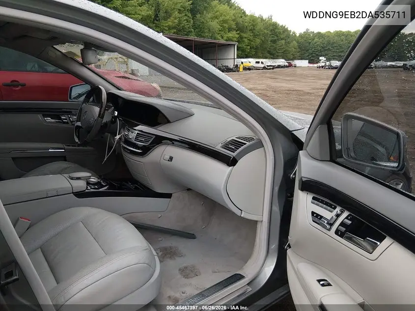 2013 Mercedes-Benz S 550 4Matic VIN: WDDNG9EB2DA535711 Lot: 45467397
